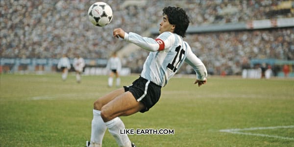 Diego Maradona Legendary Football