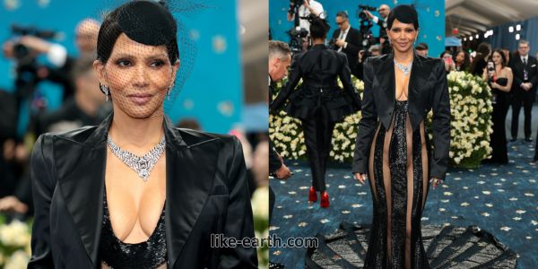 Halle Berry at the Met Gala
