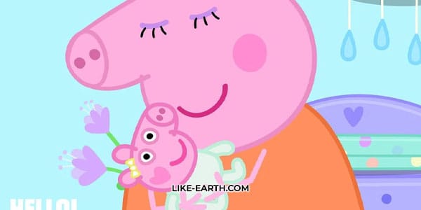 Peppa Pig's Baby Sister Evie Arrives in Style