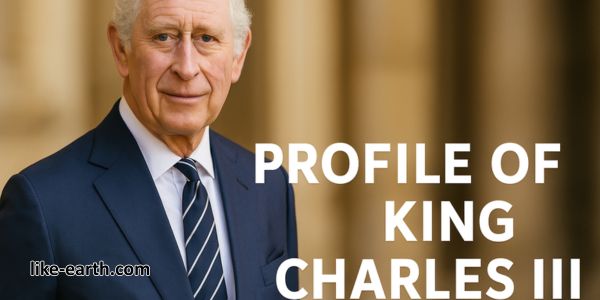 Profile of King Charles III