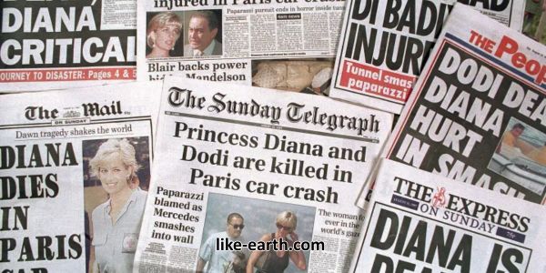 Surrounding Princess Diana's Death