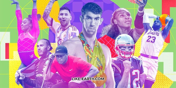 Top 100 Athlete Rankings in the World Today